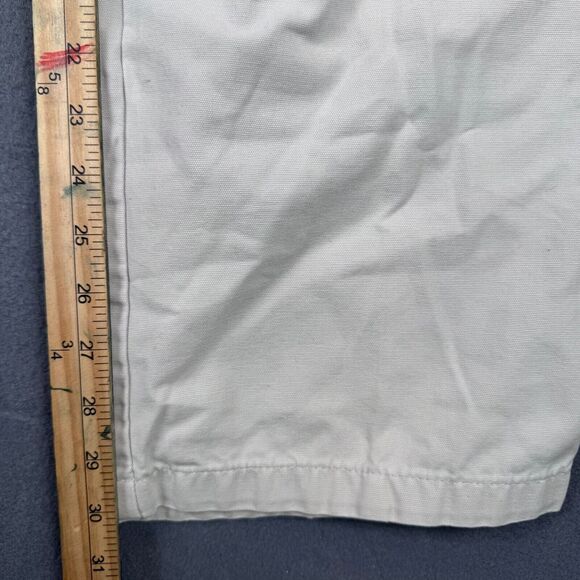 Columbia Mens 38x30 Sand White Utility Cargo Pants Cotton Polyester ROC AM8142 - Picture 7 of 11